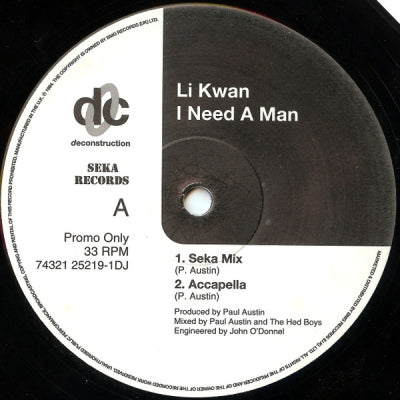 LI KWAN - I Need A Man / Point Zero