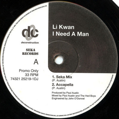 LI KWAN - I Need A Man / Point Zero