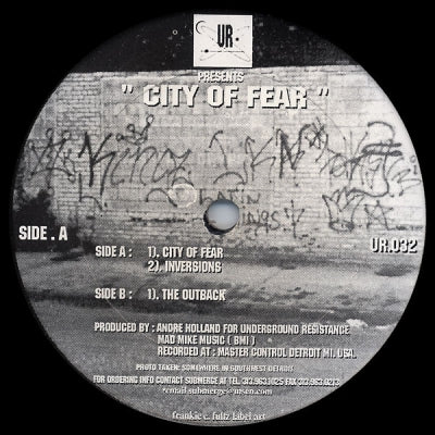 ANDRE HOLLAND - City Of Fear EP