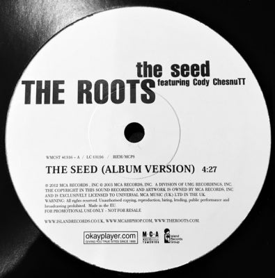 THE ROOTS FEATURING CODY CHESNUTT - The Seed