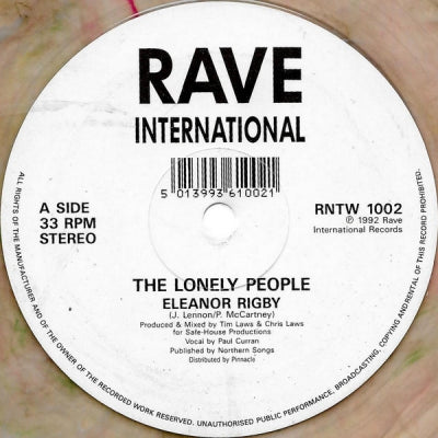 THE LONELY PEOPLE - Eleanor Rigby / Wots The Difference / You Love Me