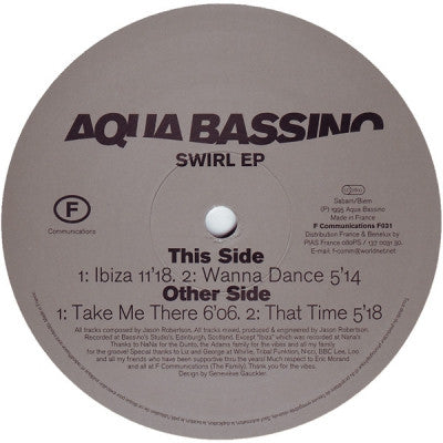 AQUA BASSINO - Swirl EP