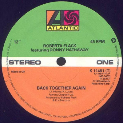 ROBERTA FLACK WITH DONNY HATHAWAY - Back Together Again