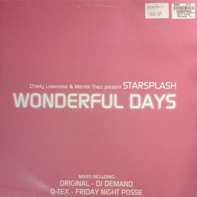 CHARLY LOWNOISE & MENTAL THEO PRESENTS STARSPLASH - Wonderful Days