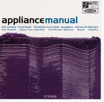 APPLIANCE - Manual