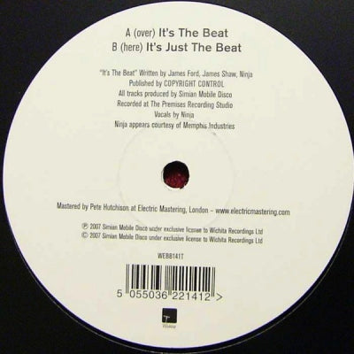 SIMIAN MOBILE DISCO - It's The Beat