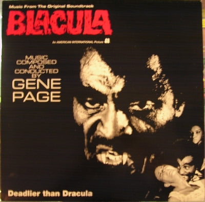 GENE PAGE - Blacula (Music From The Original Soundtrack)