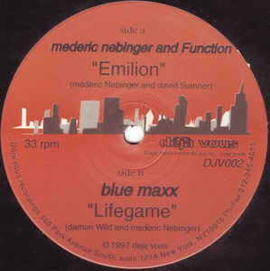 MEDERIC NEBINGER AND FUNCTION / BLUE MAXX - Lifegame / Emilion