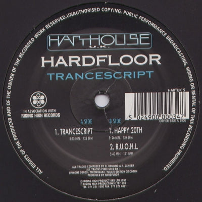 HARDFLOOR - Trancescript