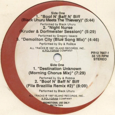 VARIOUS FEAT ; THIEVERY CORPORATION / KRUDER AND DORFMEISTER - Dubmission 2 : The Remixes