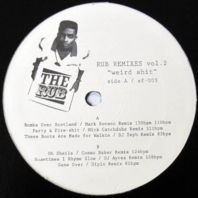 VARIOUS - The Rub Remixes Vol. 2 'Weird Shit'