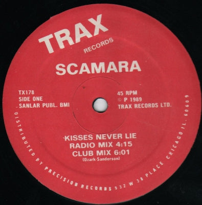 SCAMARA - Kisses Never Lie