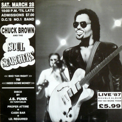 CHUCK BROWN & THE SOULSEARCHERS - Live '87 Double Album