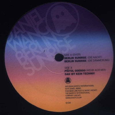 DANIEL WANG - Berlin Sunrise / Pistol Oderso / Das Ist Kein Techno!