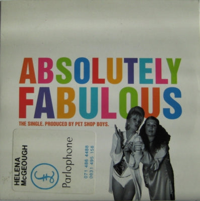 PET SHOP BOYS - Absolutely Fabulous / This Wheel's On Fire