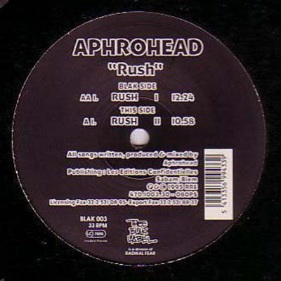 APHROHEAD aka FELIX DA HOUSECAT - Rush
