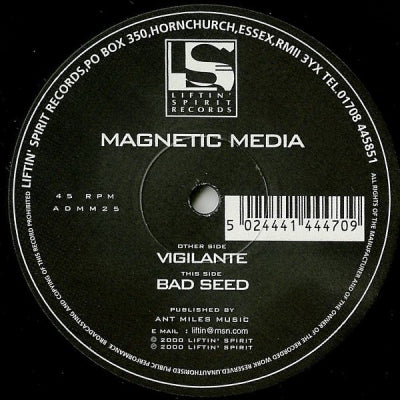 MAGNETIC MEDIA - Vigilante /  Bad Seed