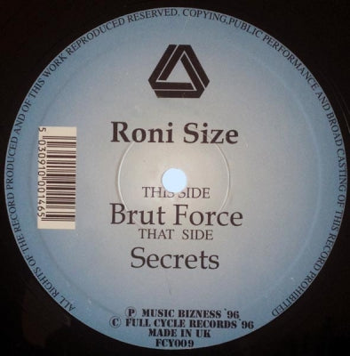 RONI SIZE - Brut Force / Secrets