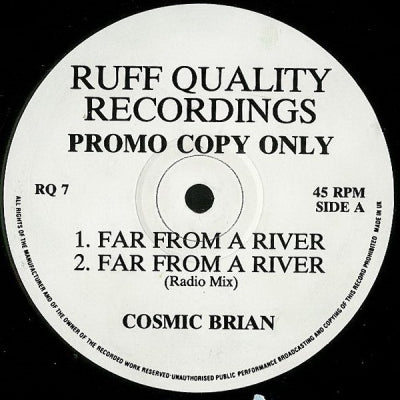 COSMIC BRAIN - Far From A River / Dis Generation /  Hardcore Helmet