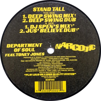 DEPARTMENT OF SOUL - Stand Tall