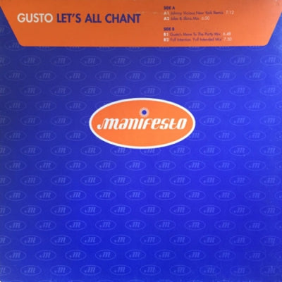 GUSTO - Let's All Chant