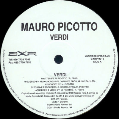 MAURO PICOTTO - Verdi