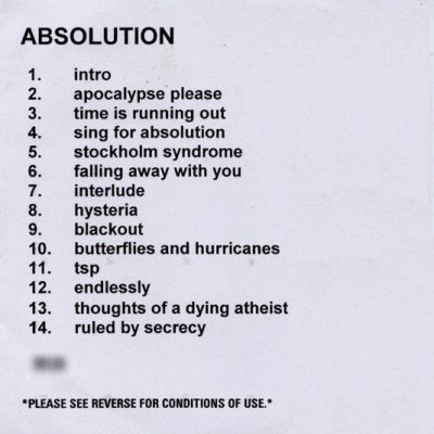 MUSE - Absolution