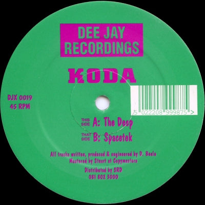KODA - The Deep / Spacetek