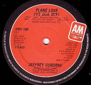 JEFFREY OSBORNE - On The Wings of Love / Plane Love