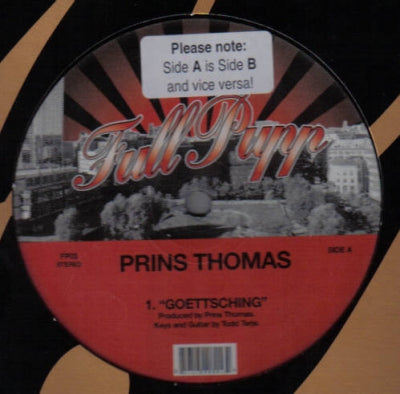 PRINS THOMAS - Goettsching