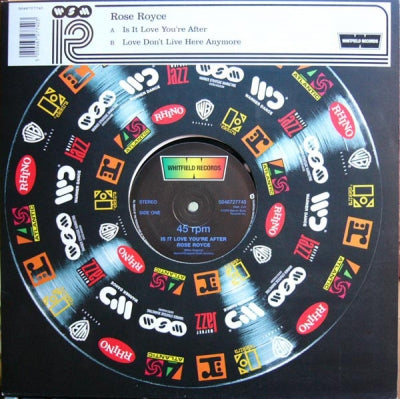 ROSE ROYCE - Is It Love You're After / Love Don't Live Here Anymore