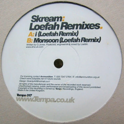 SKREAM - Loefah Remixes
