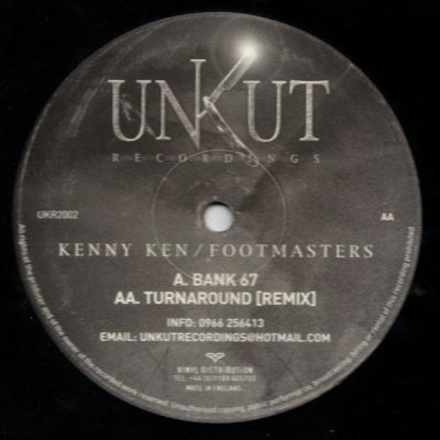 KENNY KEN / FOOTMASTERS - Bank 67 / Turnaround (Remix)