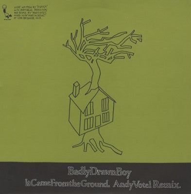BADLY DRAWN BOY - It Came From The Ground