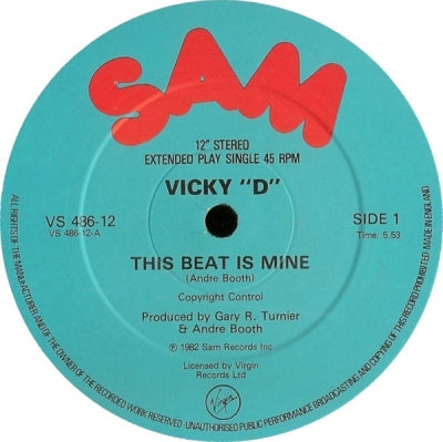 VICKY D - This Beat Is Mine