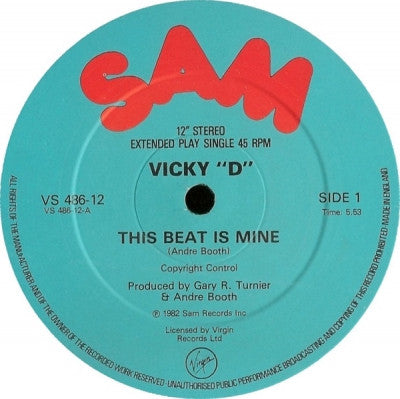 VICKY D - This Beat Is Mine