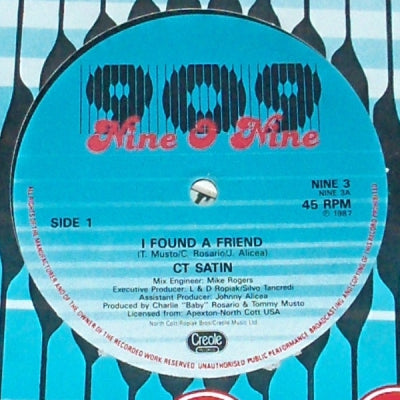 C.T. SATIN - I Found A Friend
