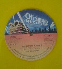 GENE CHANDLER - When You're Number 1 / I'll Remember You