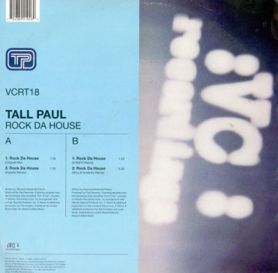 TALL PAUL - Rock Da House