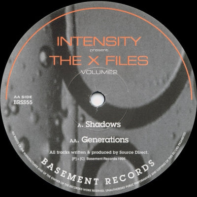 INTENSITY PRESENT - The X Files Volume 2 (Shadows / Generations)