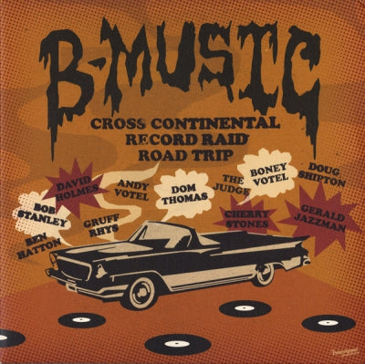 VARIOUS - B-Music - Cross Continental Record Raid Road Trip