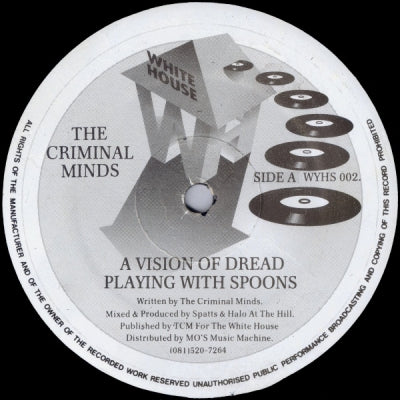 THE CRIMINAL MINDS - A Vision Of Dread / Playing With Spoons / Presence