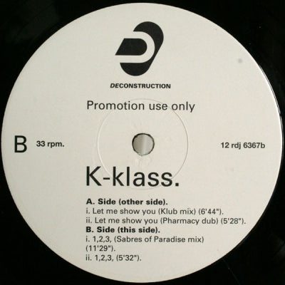 K-KLASS - Let Me Show You / 1,2,3,