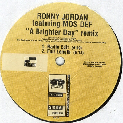 RONNY JORDAN FEATURING MOS DEF - A Brighter Day