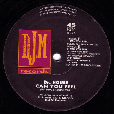 DR. HOUSE - Can You Feel