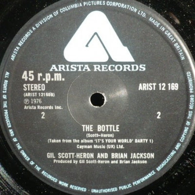 GIL SCOTT-HERON & BRIAN JACKSON - Hello Sunday! Hello Road! / The Bottle