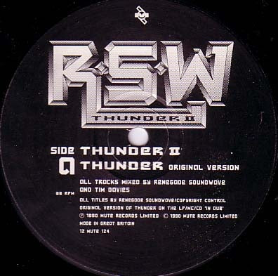 RENEGADE SOUNDWAVE - Thunder II