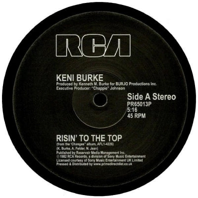 KENI BURKE - Risin' To The Top / You're The Best