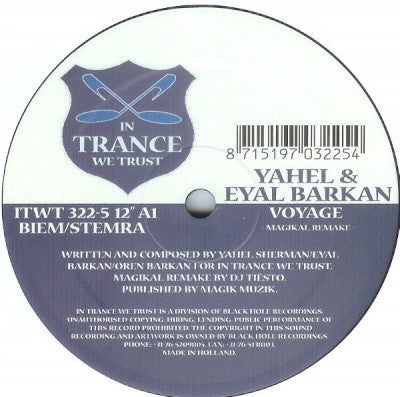 YAHEL & EYAL BARKAN - Voyage