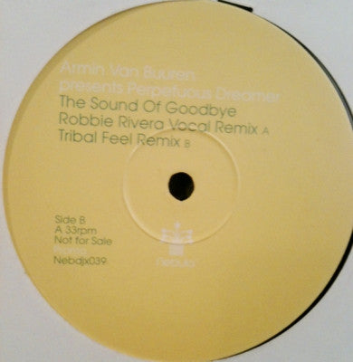 ARMIN VAN BUUREN PRESENTS PERPETUOUS DREAMER - The Sound Of Goodbye